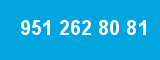 951 262 80 81
